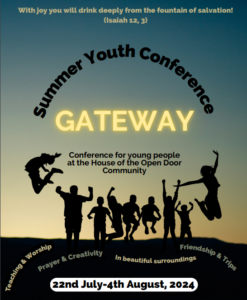 Gateway Youth Summer Conference 2024 - 22 July to 4 August